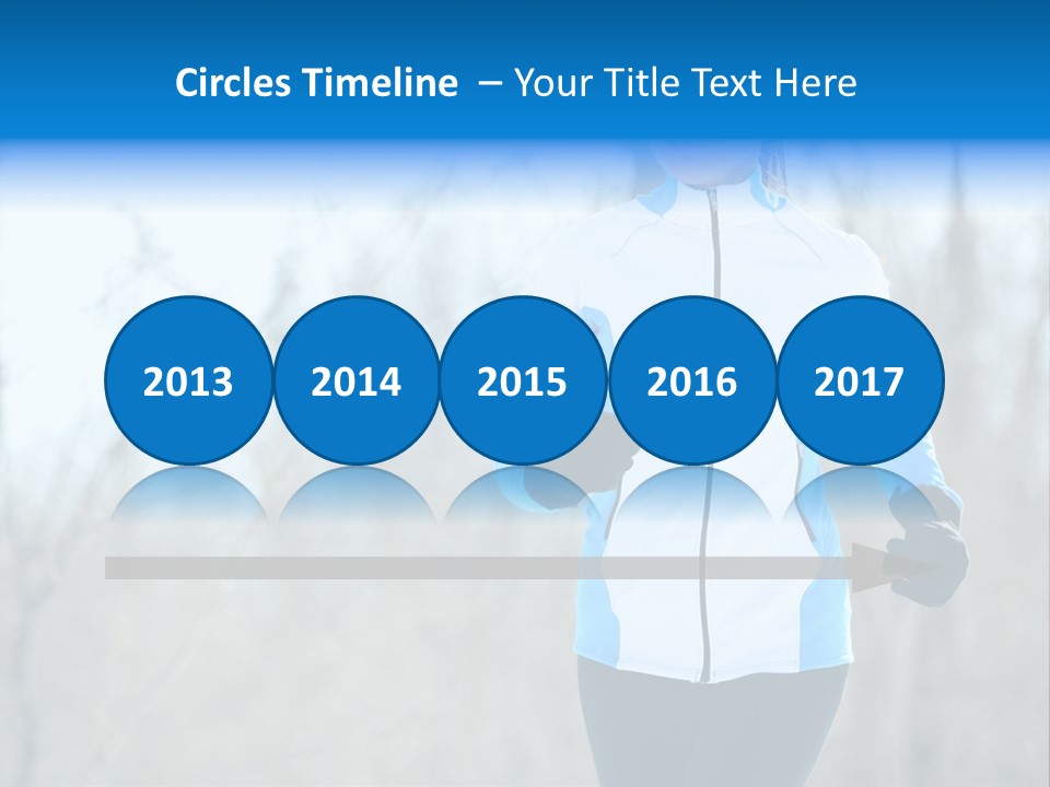 Freezing Fleece Young PowerPoint Template