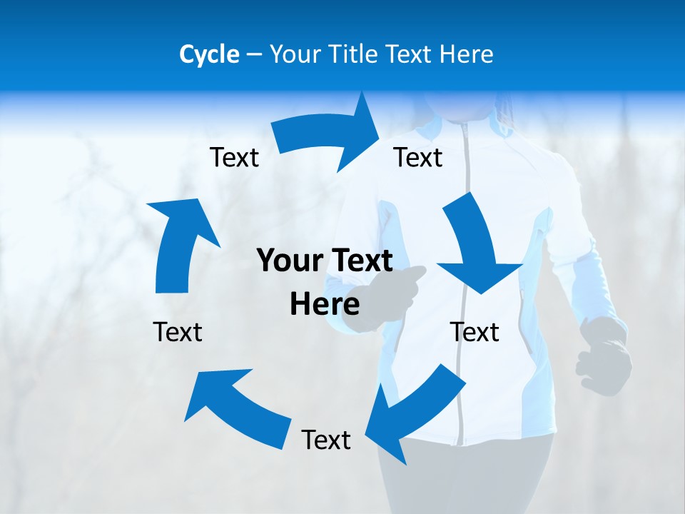 Freezing Fleece Young PowerPoint Template