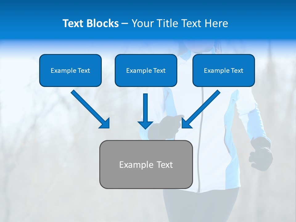 Freezing Fleece Young PowerPoint Template