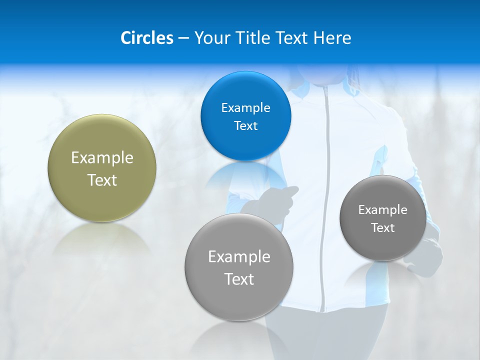 Freezing Fleece Young PowerPoint Template