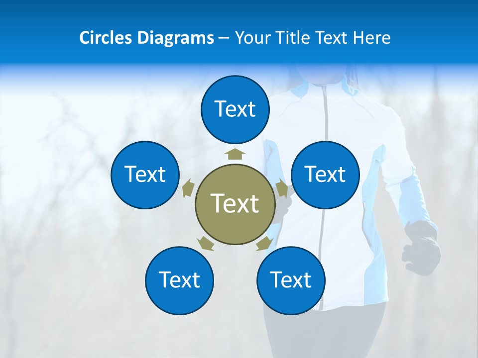 Freezing Fleece Young PowerPoint Template