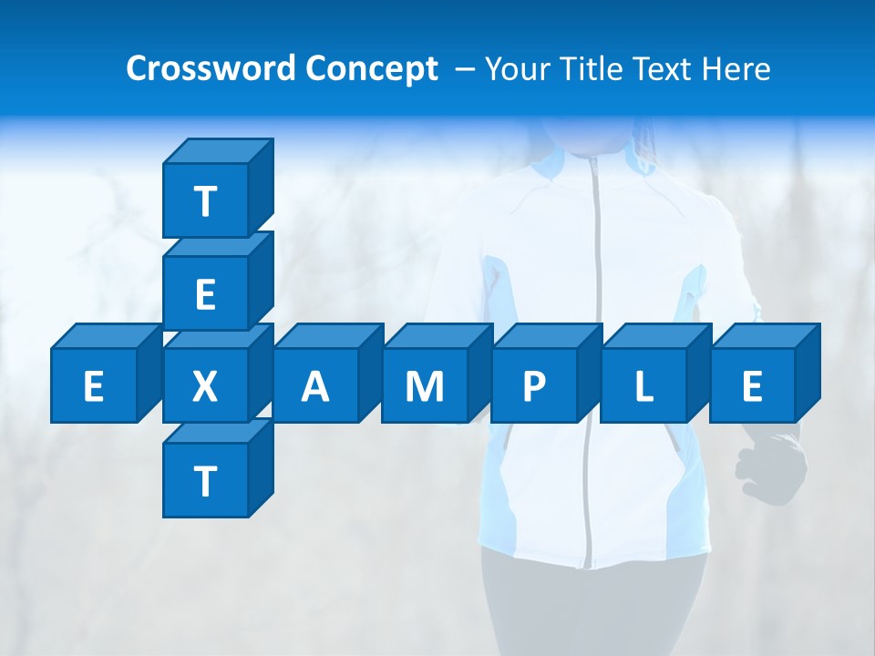 Freezing Fleece Young PowerPoint Template