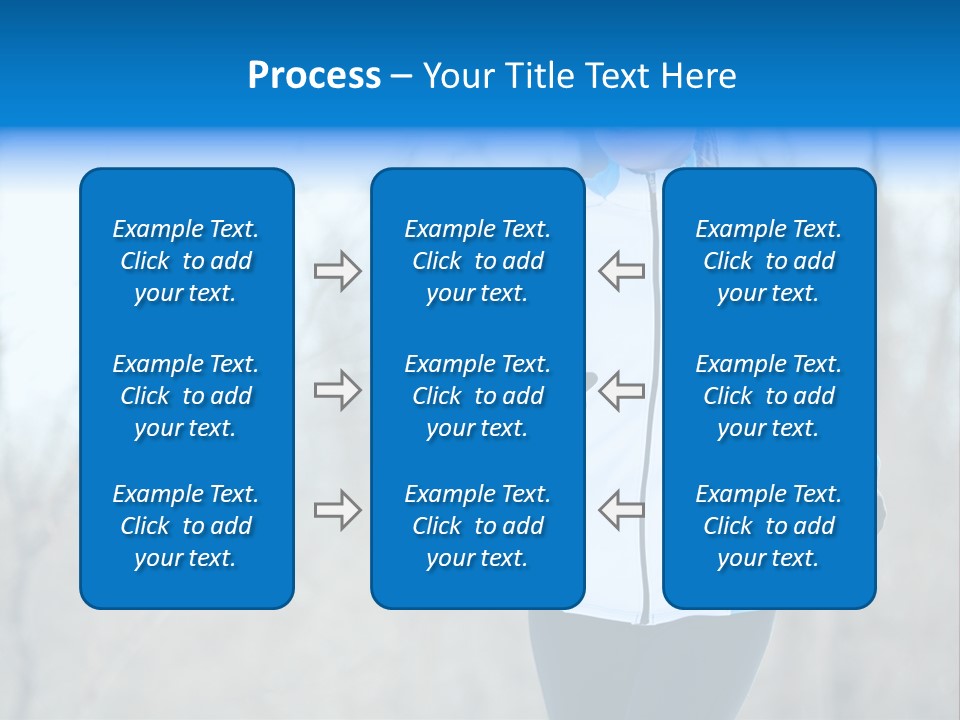 Freezing Fleece Young PowerPoint Template