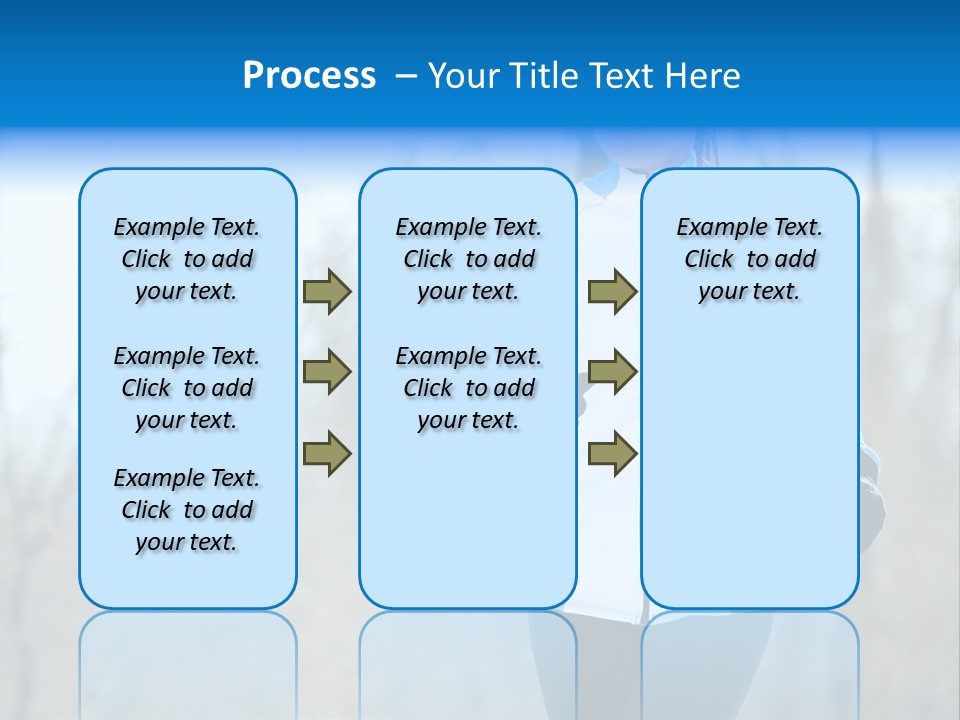 Freezing Fleece Young PowerPoint Template