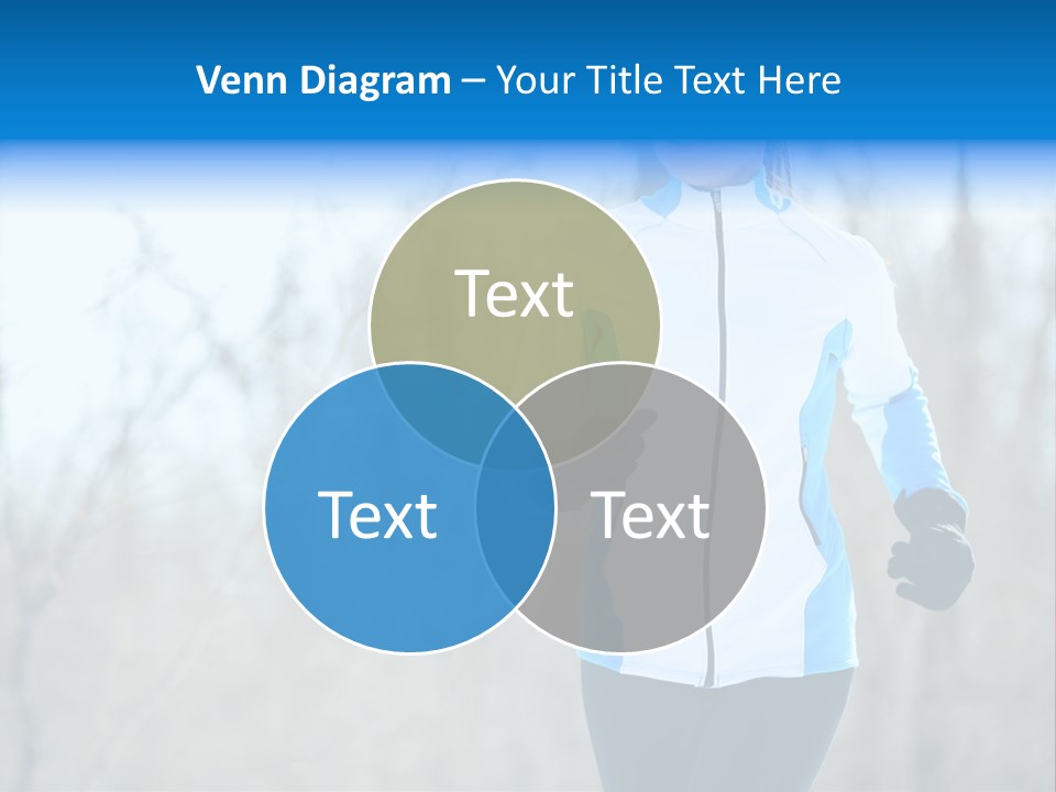 Freezing Fleece Young PowerPoint Template