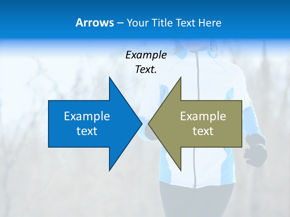 Freezing Fleece Young PowerPoint Template