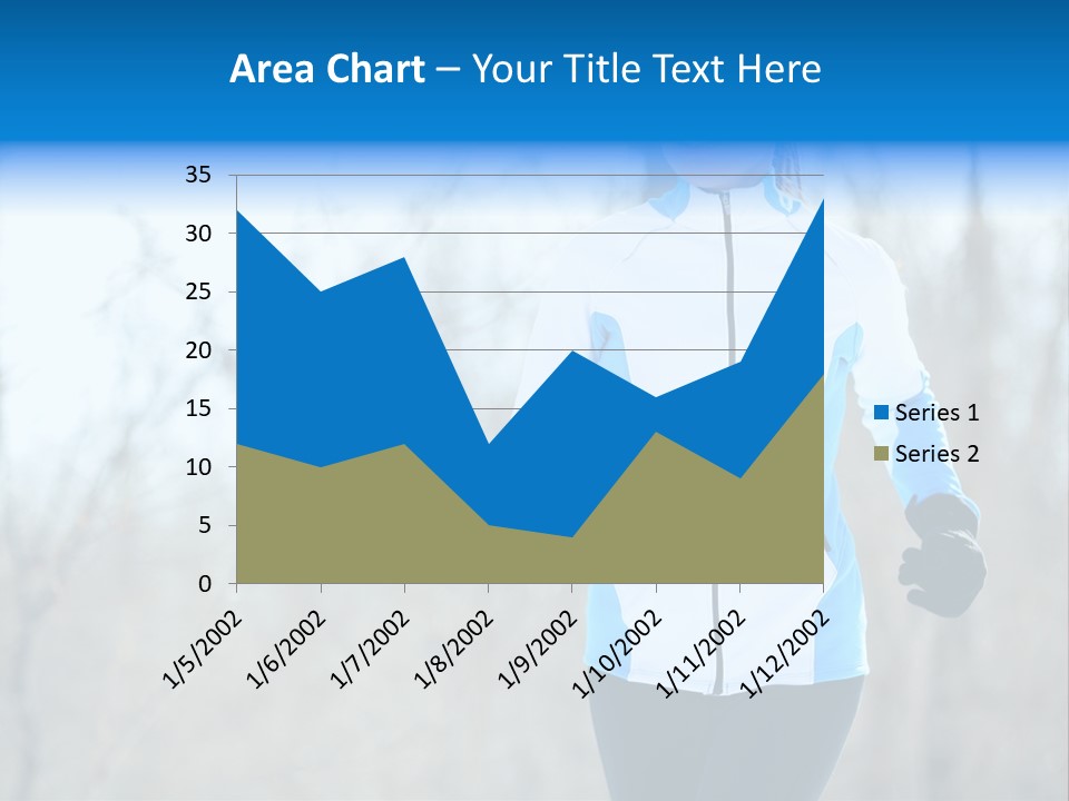 Freezing Fleece Young PowerPoint Template