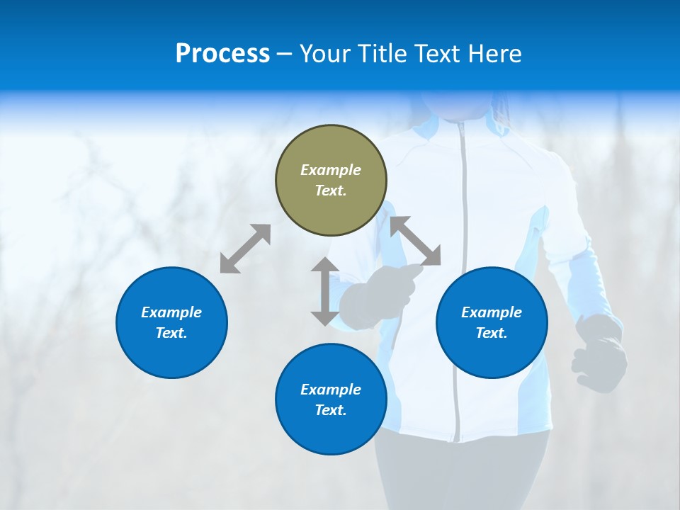 Freezing Fleece Young PowerPoint Template