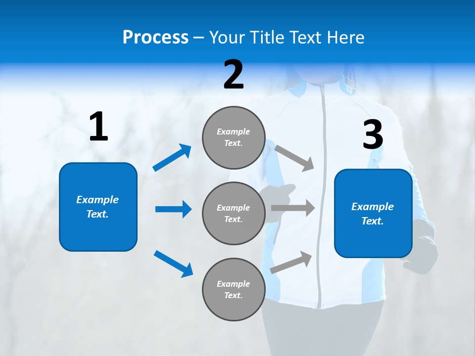 Freezing Fleece Young PowerPoint Template