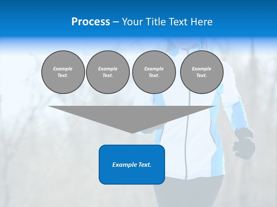 Freezing Fleece Young PowerPoint Template
