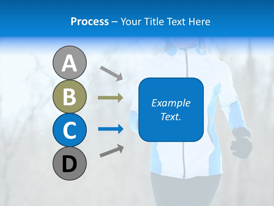Freezing Fleece Young PowerPoint Template