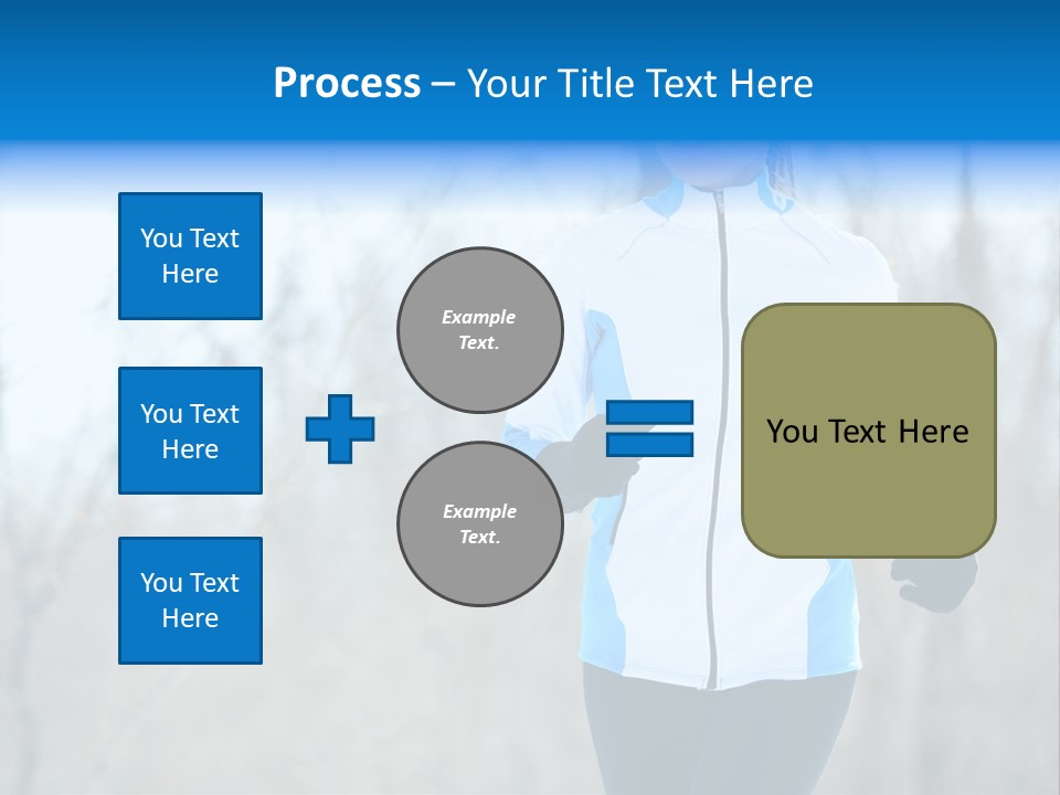 Freezing Fleece Young PowerPoint Template