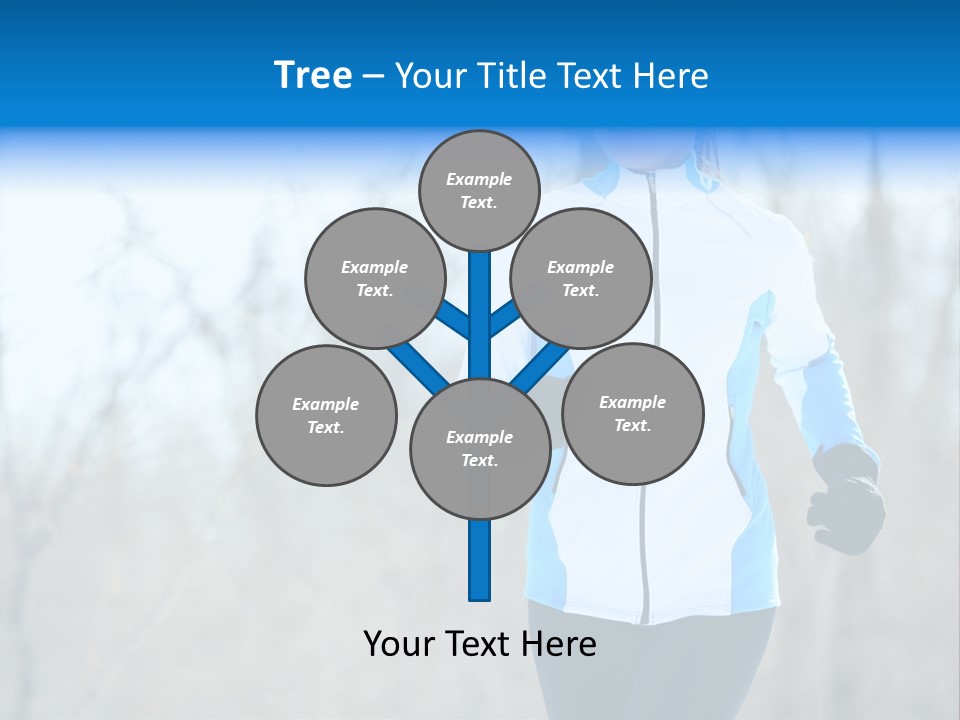 Freezing Fleece Young PowerPoint Template