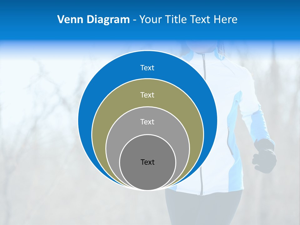 Freezing Fleece Young PowerPoint Template
