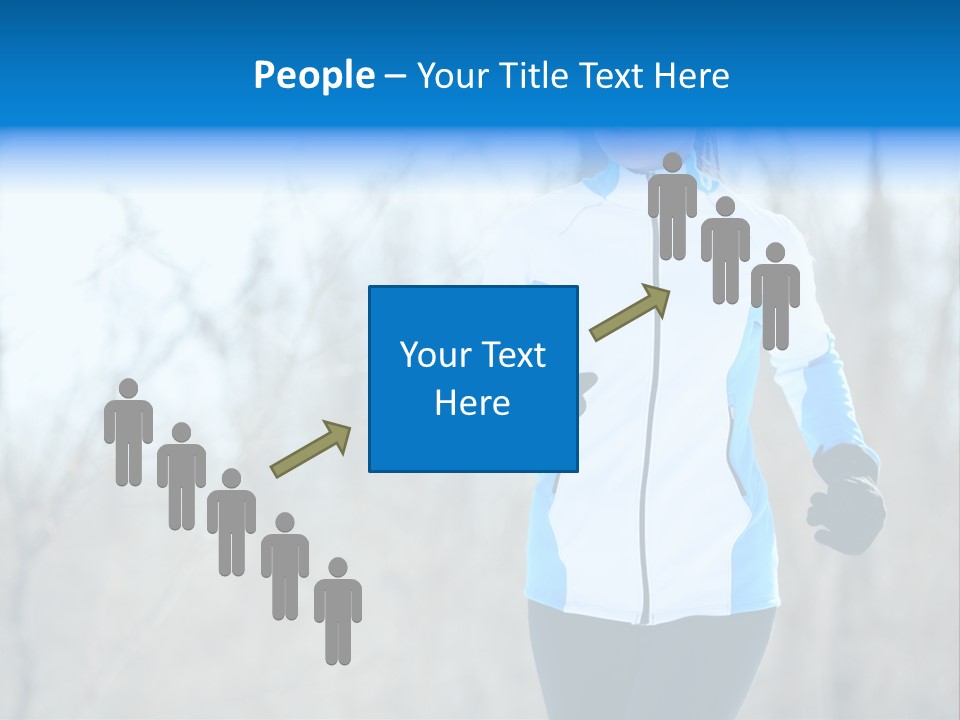 Freezing Fleece Young PowerPoint Template