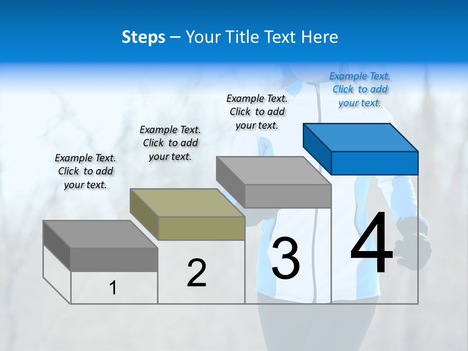 Freezing Fleece Young PowerPoint Template