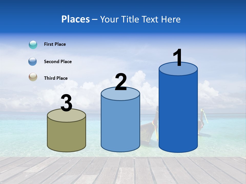 Sand Shore Wave PowerPoint Template