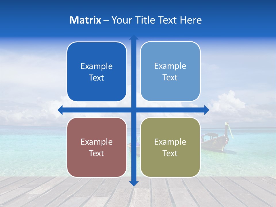Sand Shore Wave PowerPoint Template