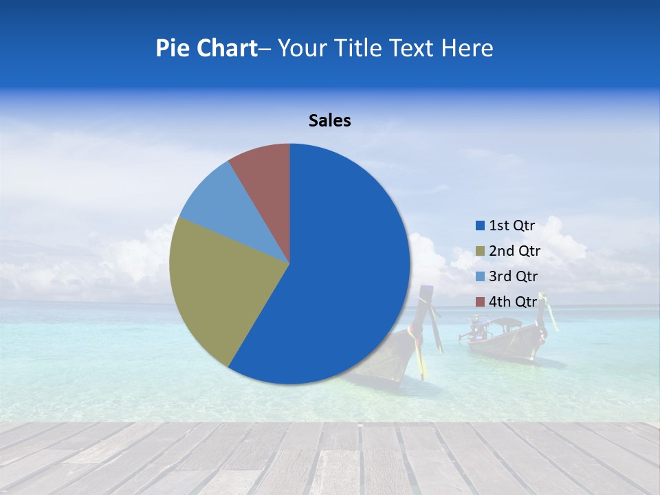 Sand Shore Wave PowerPoint Template