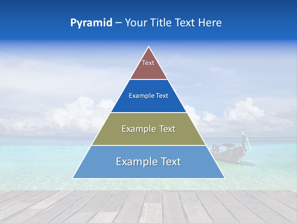 Sand Shore Wave PowerPoint Template