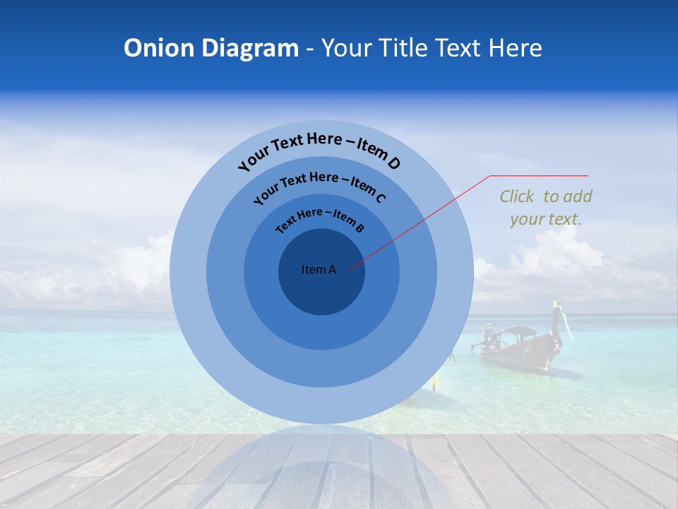 Sand Shore Wave PowerPoint Template