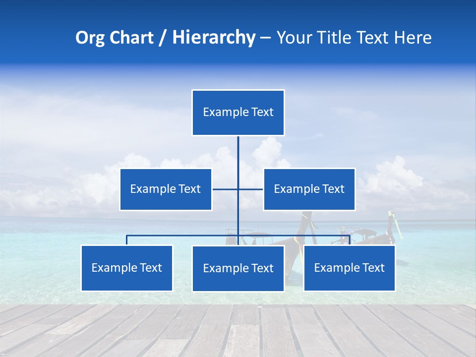 Sand Shore Wave PowerPoint Template