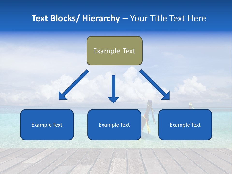 Sand Shore Wave PowerPoint Template