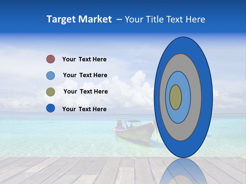 Sand Shore Wave PowerPoint Template