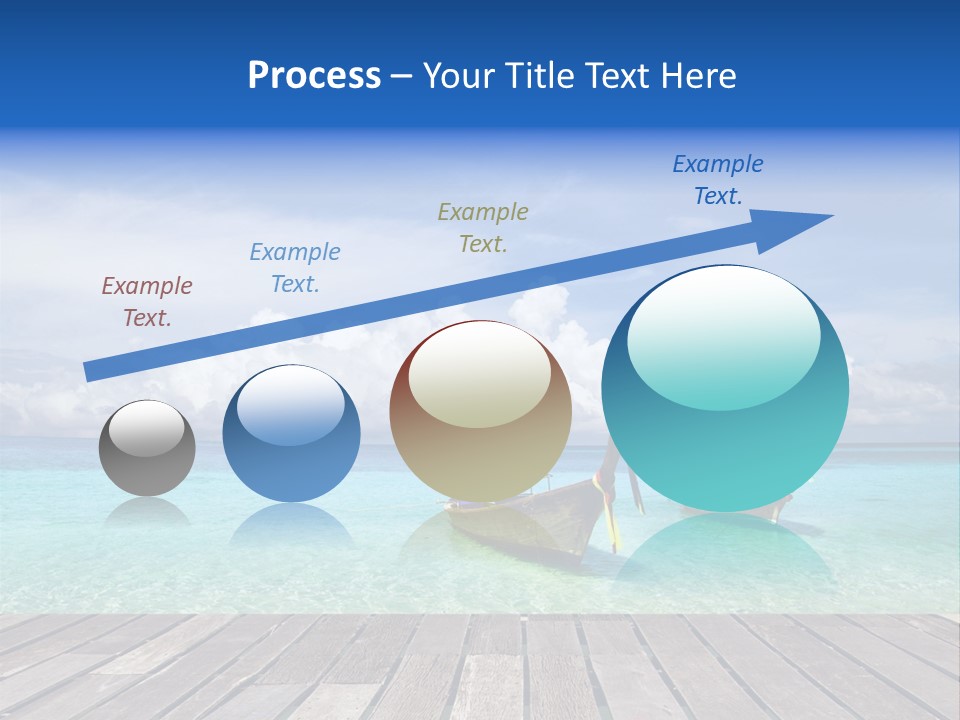 Sand Shore Wave PowerPoint Template