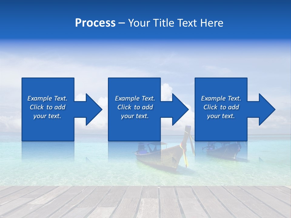 Sand Shore Wave PowerPoint Template