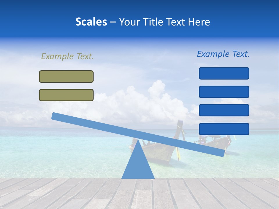 Sand Shore Wave PowerPoint Template
