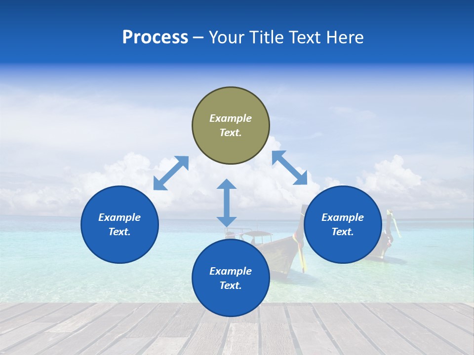 Sand Shore Wave PowerPoint Template