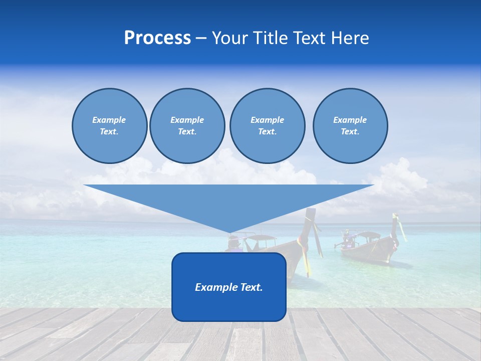 Sand Shore Wave PowerPoint Template