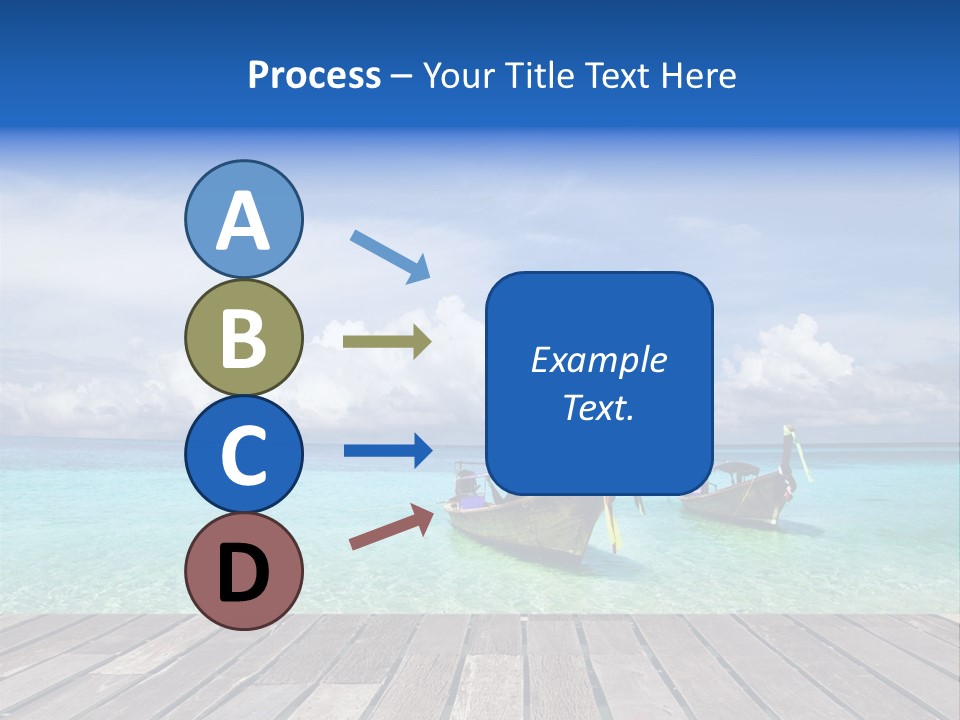 Sand Shore Wave PowerPoint Template