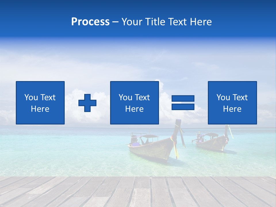 Sand Shore Wave PowerPoint Template