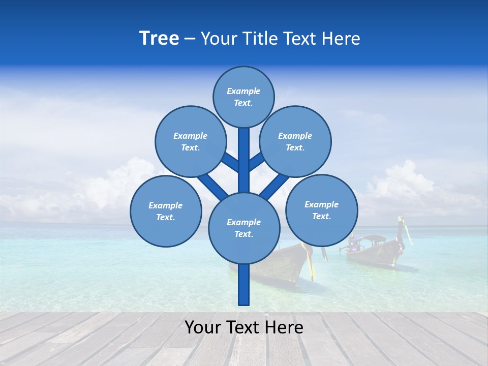 Sand Shore Wave PowerPoint Template