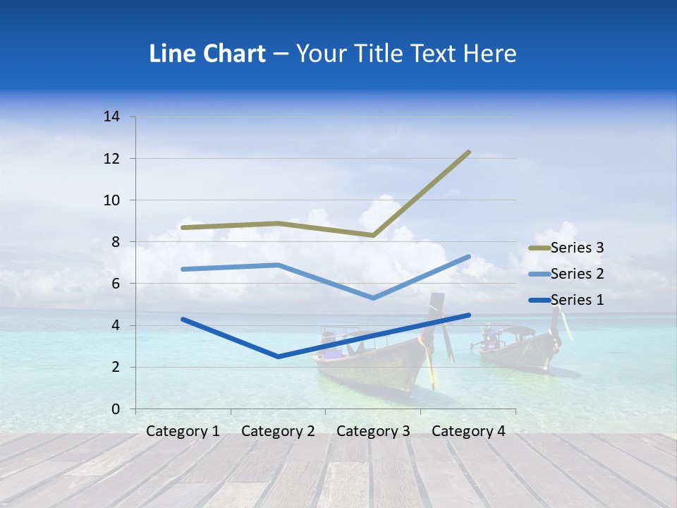 Sand Shore Wave PowerPoint Template
