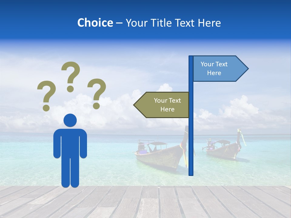 Sand Shore Wave PowerPoint Template