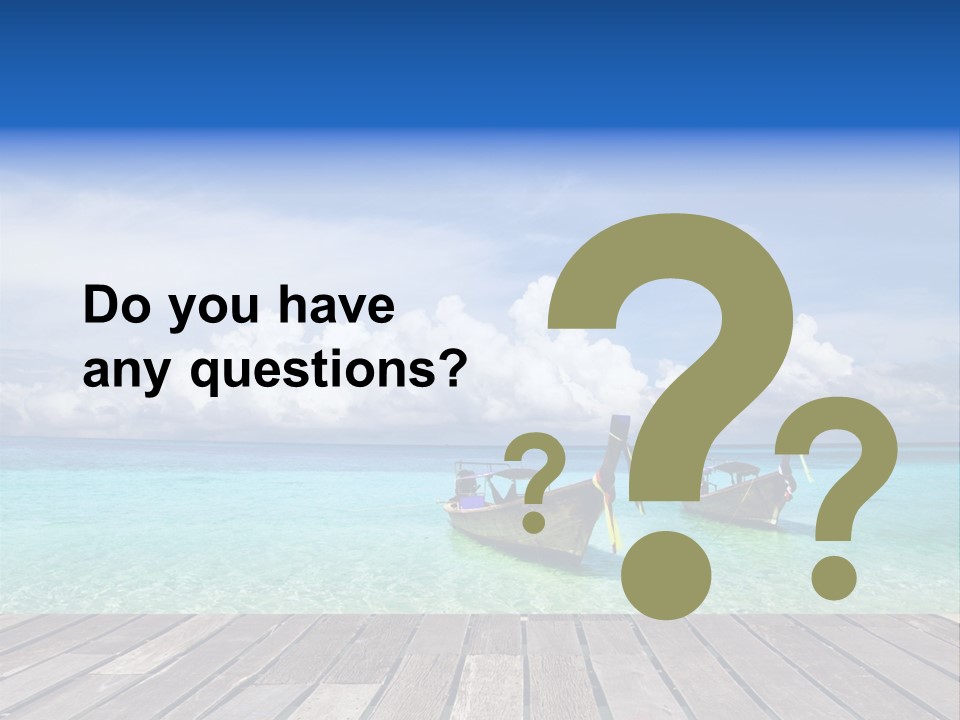 Sand Shore Wave PowerPoint Template