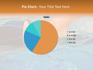 Pool Splashing Glasses PowerPoint Template