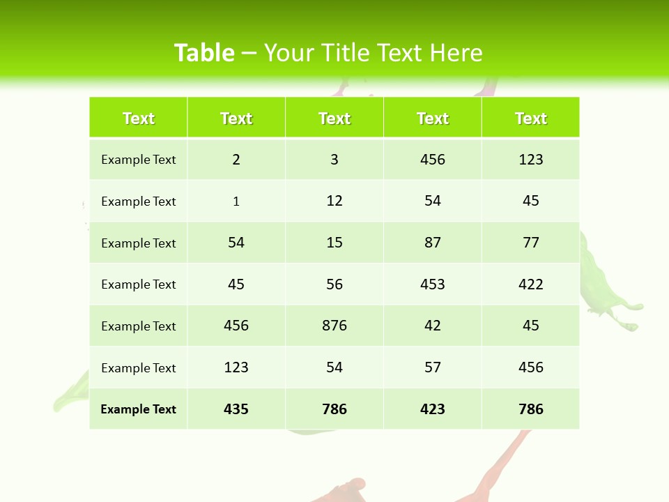 Light Rainbow Closeup PowerPoint Template