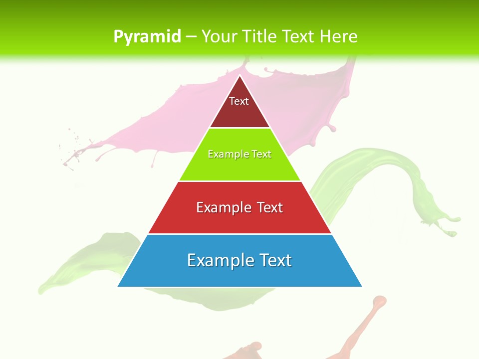 Light Rainbow Closeup PowerPoint Template