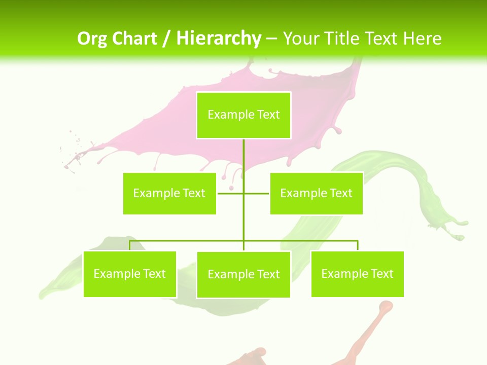 Light Rainbow Closeup PowerPoint Template