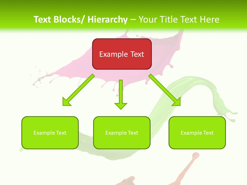 Light Rainbow Closeup PowerPoint Template