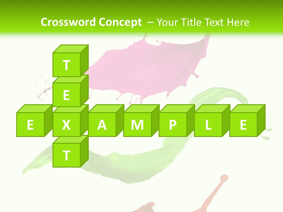 Light Rainbow Closeup PowerPoint Template