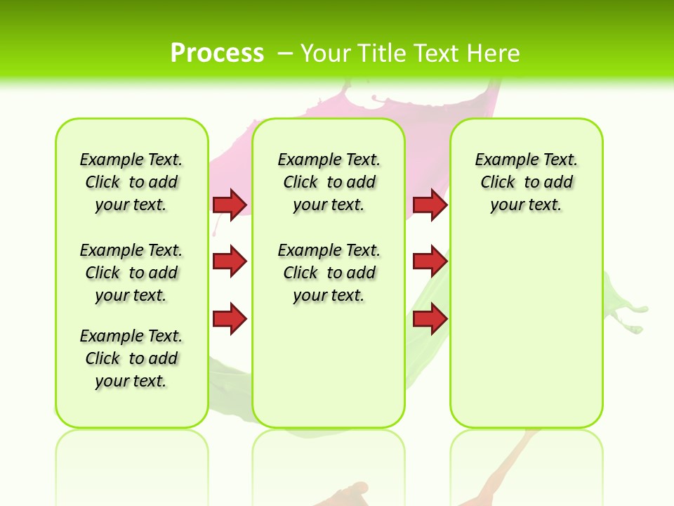 Light Rainbow Closeup PowerPoint Template