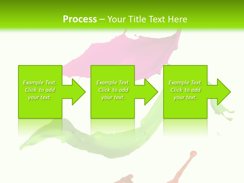 Light Rainbow Closeup PowerPoint Template