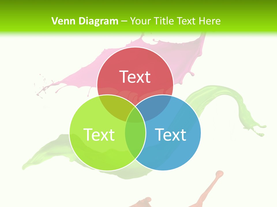 Light Rainbow Closeup PowerPoint Template