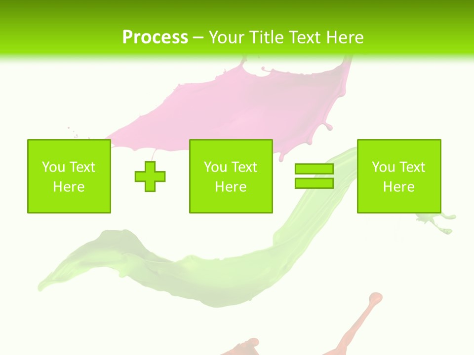 Light Rainbow Closeup PowerPoint Template