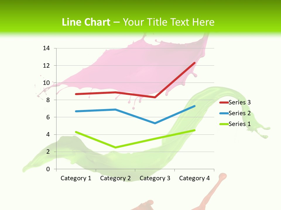 Light Rainbow Closeup PowerPoint Template